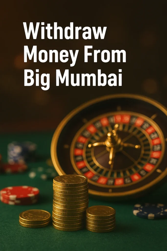Withdraw Money From Big Mumbai
